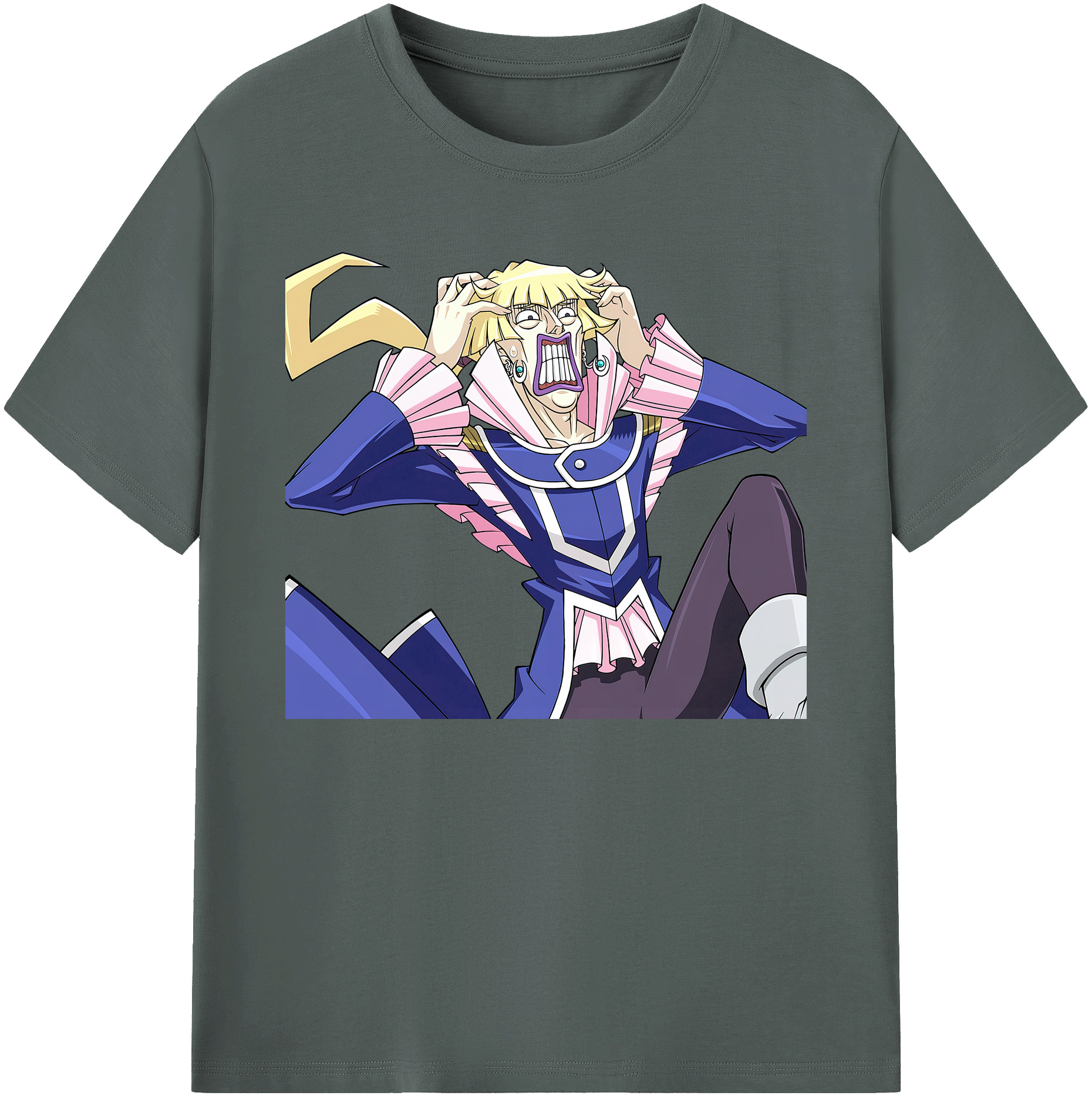 （画像用） 遊☆戯☆王 Yu-Gi-Oh! 綿100％ メンズ半袖Tシャツ｜肌触りやわらか＆通気性